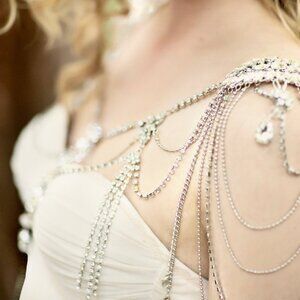 Rhinestone Shoulder Jewelry - New